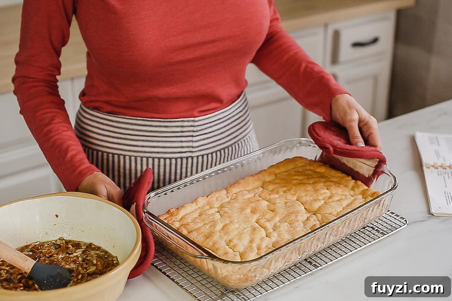 Pecan Pie Bars Recipe: Buttery Shortbread Squares 3 Bottom crust of pecan pie bars.