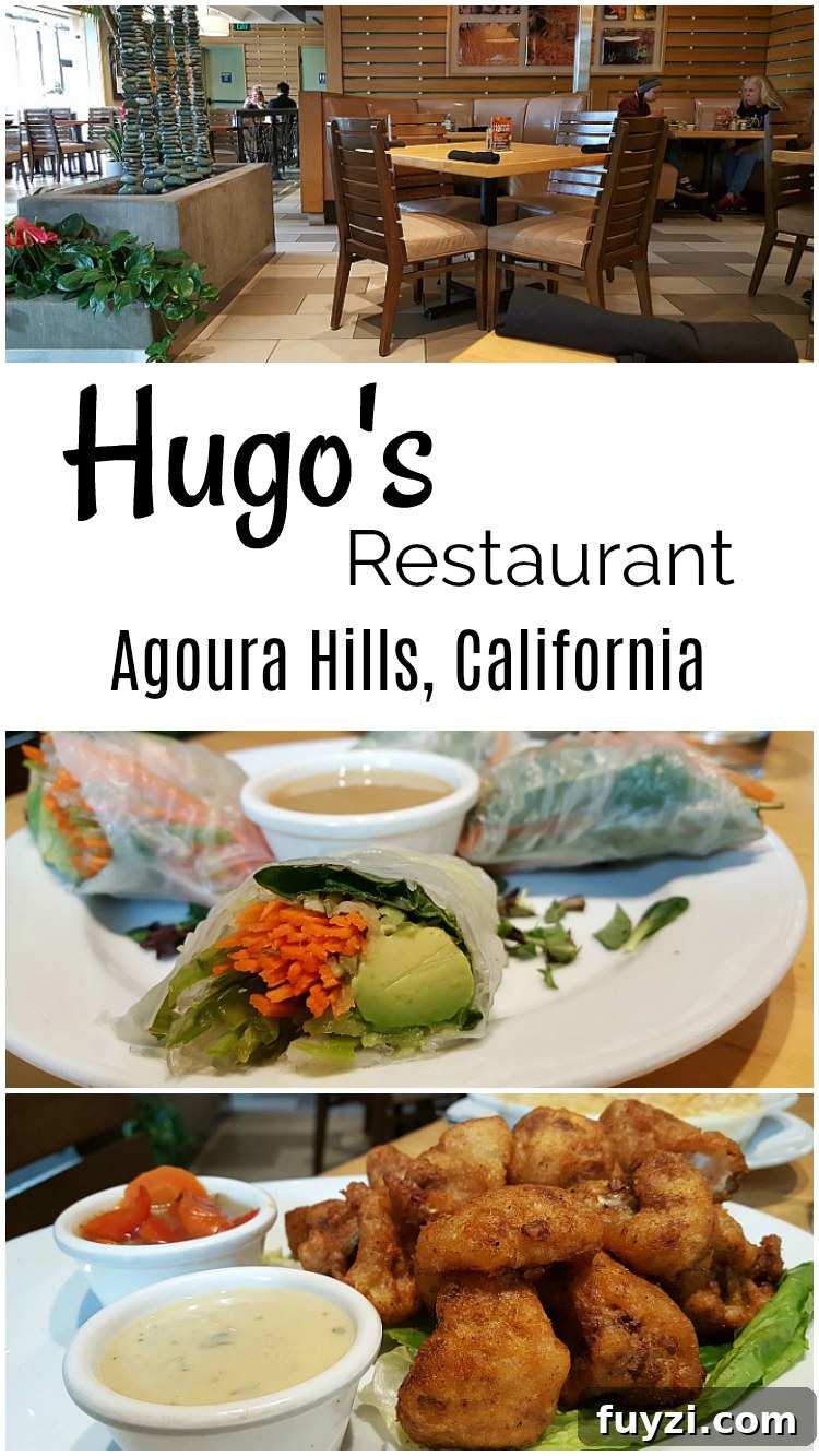 Hugo's Agoura Hills Restaurant: Menu for Every Taste 10 Hugo's Agoura Hills - California restaurant great for special diets