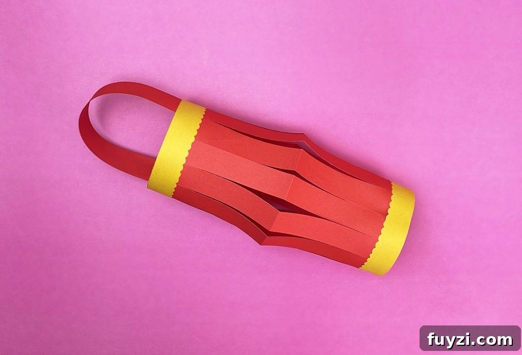 How to Make a Hanging Paper Lantern 23 Group of finished paper lanterns