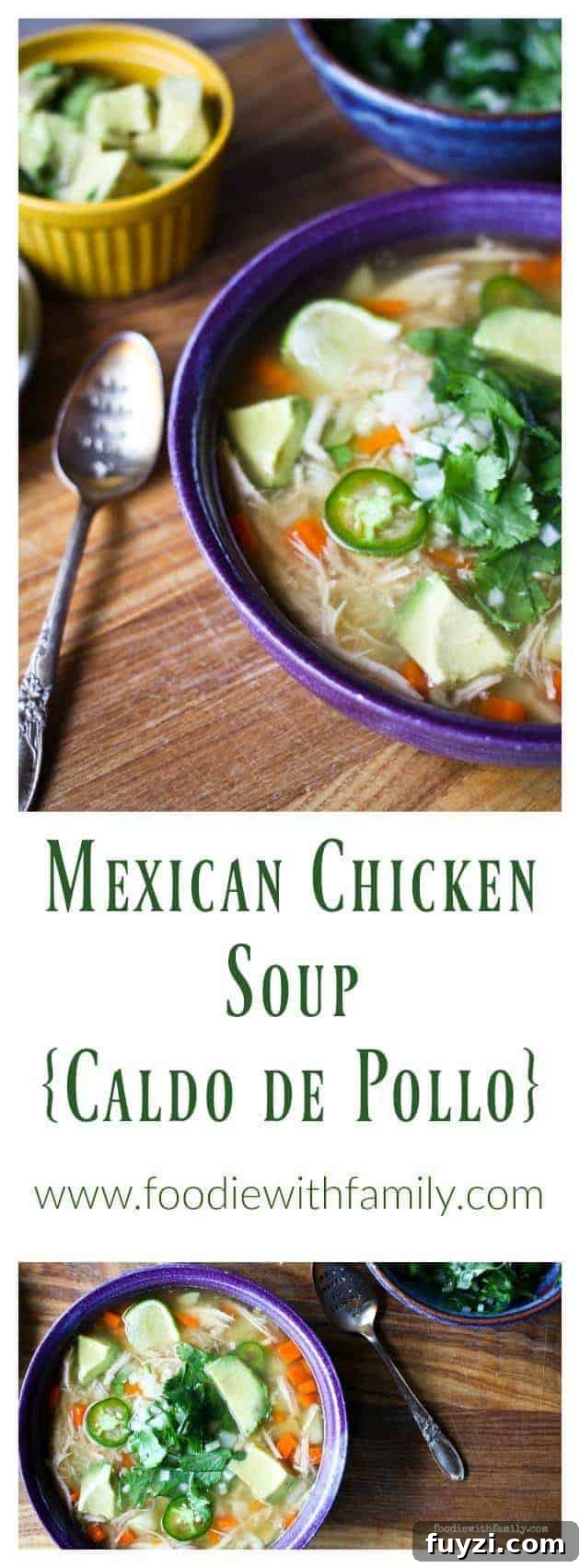Mexican Chicken Soup (Caldo de Pollo) Recipe 5 Mexican Chicken Soup Caldo de Pollo from foodiewithfamily.com