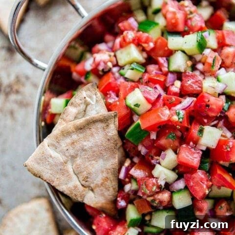 15 Nutritious Snacks to Kickstart Your New Year 11 Greek Pico de Gallo photo and recipe