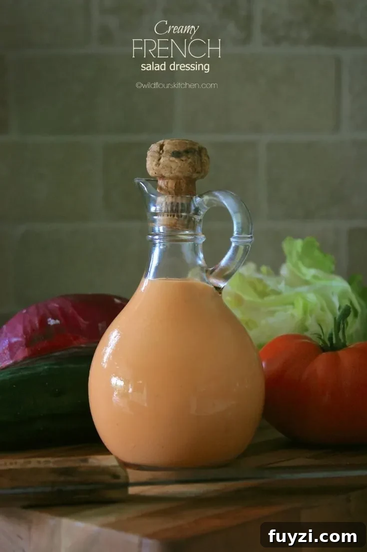 Creamy French Salad Dressing
