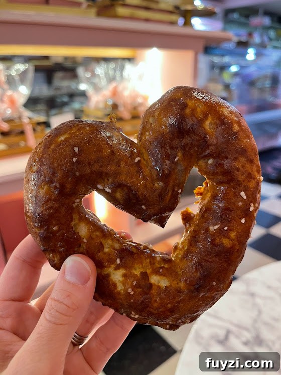 Posh Pop Bakeshop gluten-free pretzel