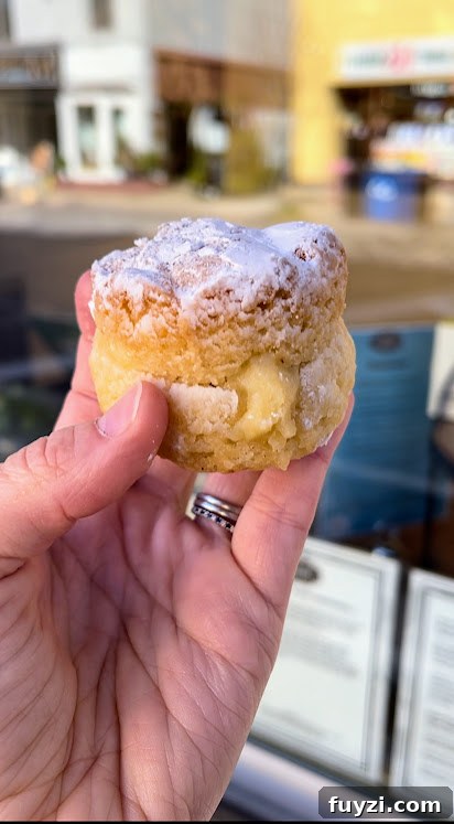 By The Way Bakery gluten-free cream puff
