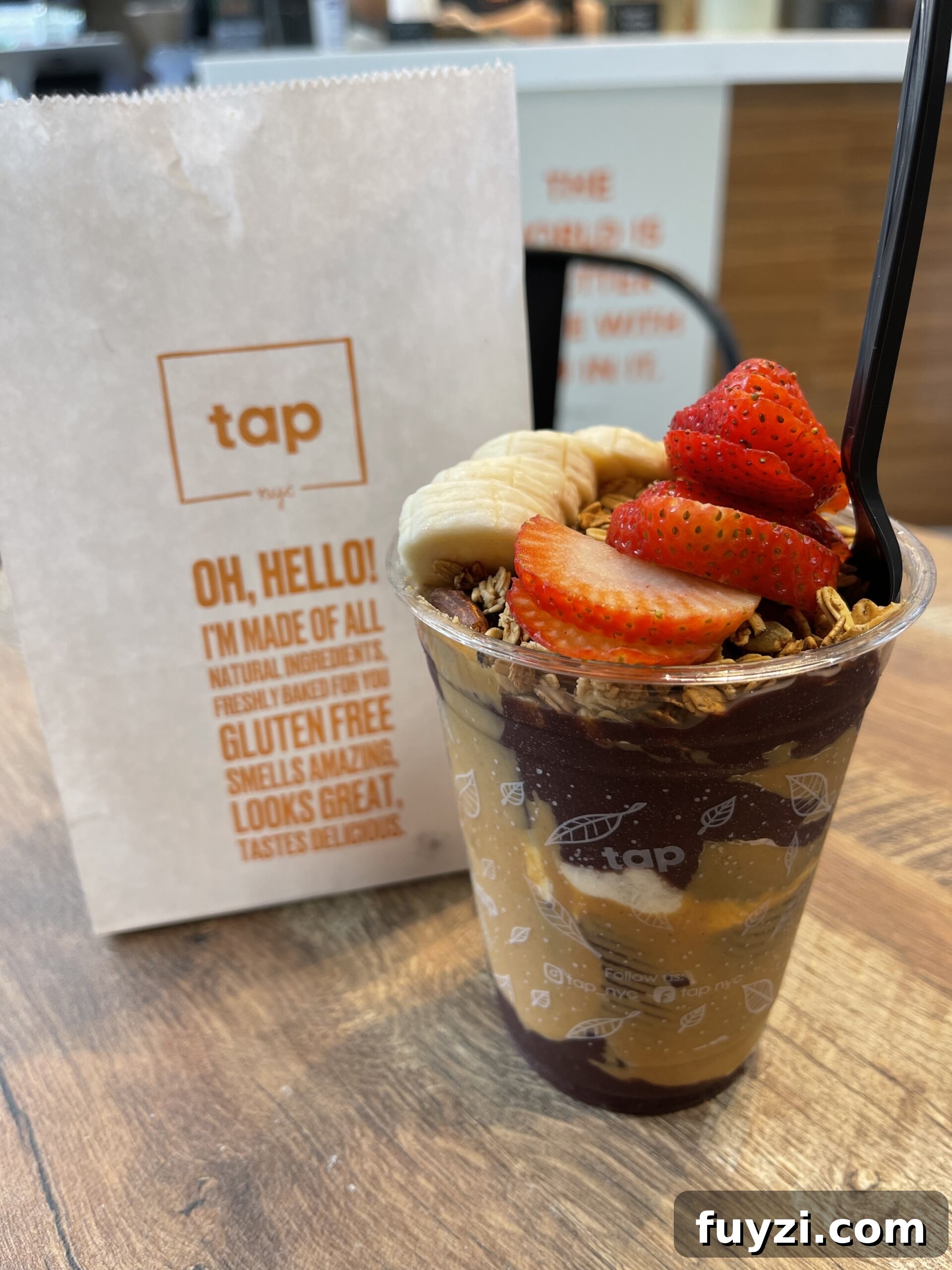 TAP NYC acai bowl