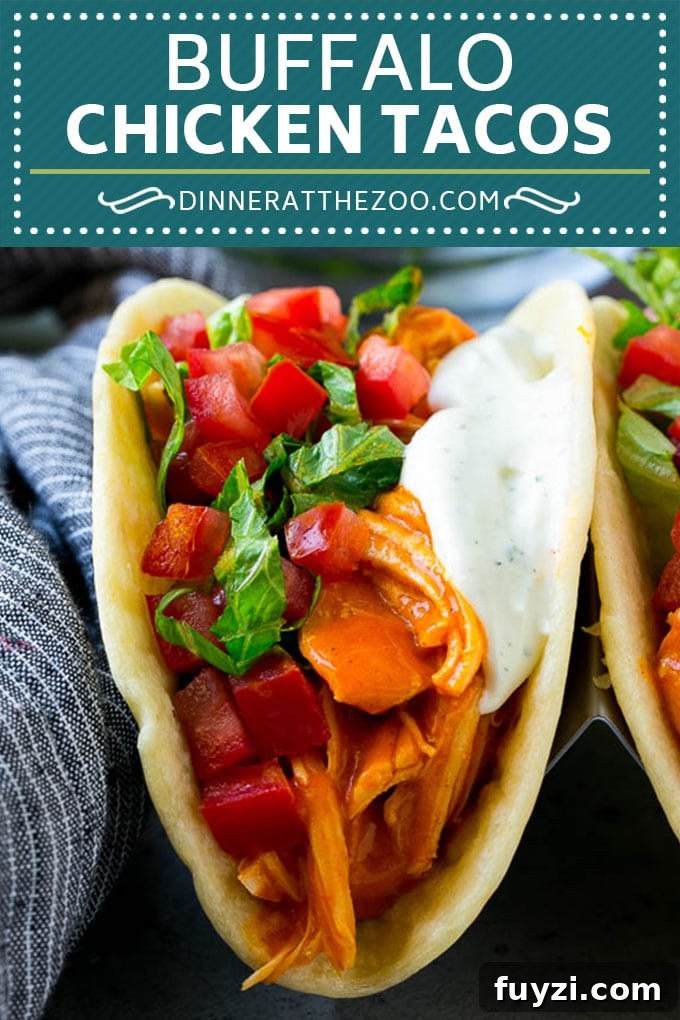 Buffalo Chicken Tacos short pin