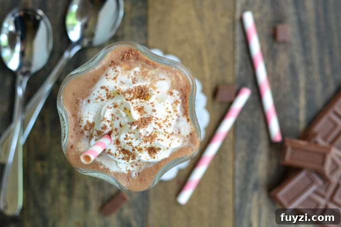 Homemade Frozen Hot Chocolate Recipe 2 Frozen Hot Chocolate | Garnish & Glaze
