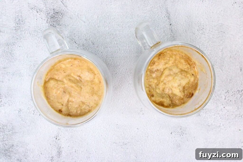 add remaining ingredients to peaches and stir until combined