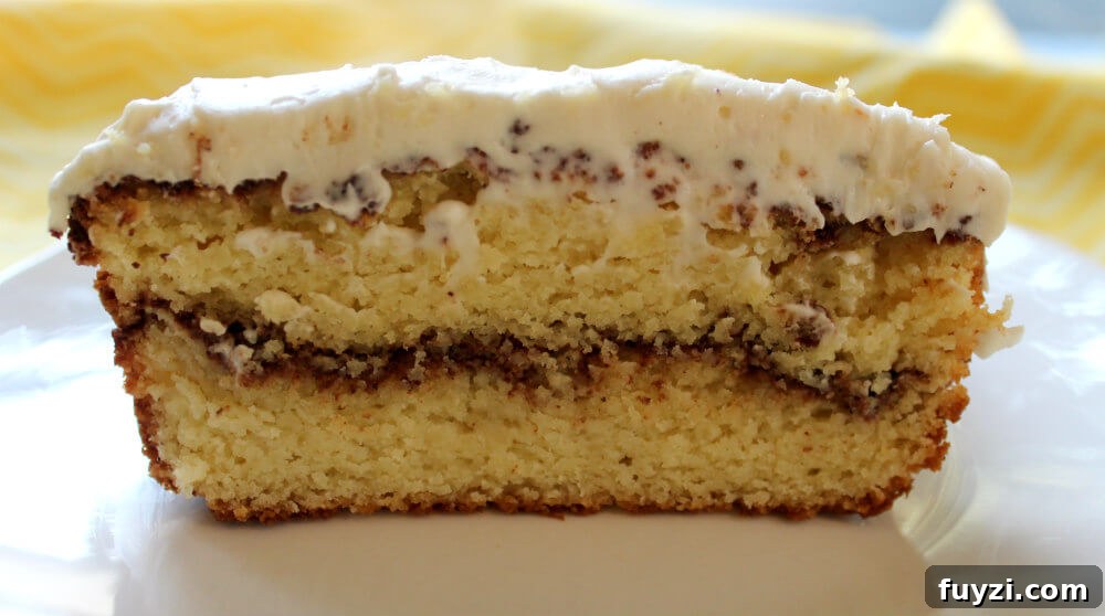 Cinnamon Roll Keto Cake6
