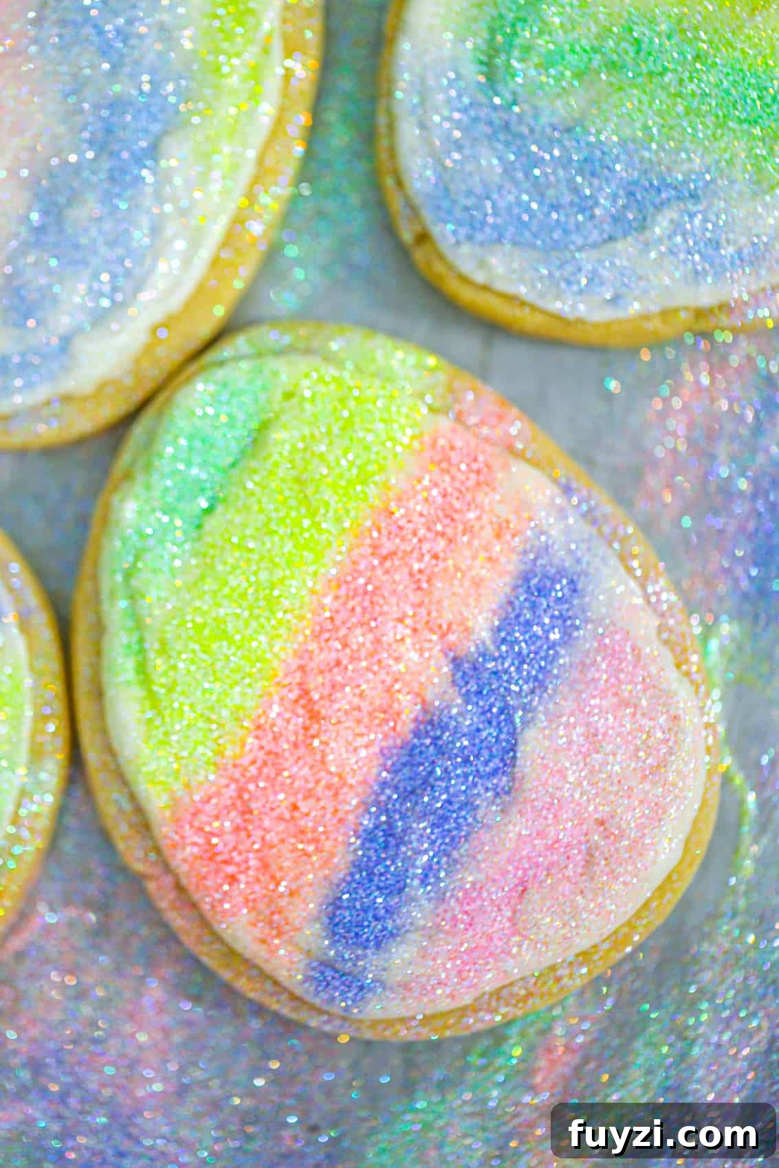 easy easter egg sugar cookies