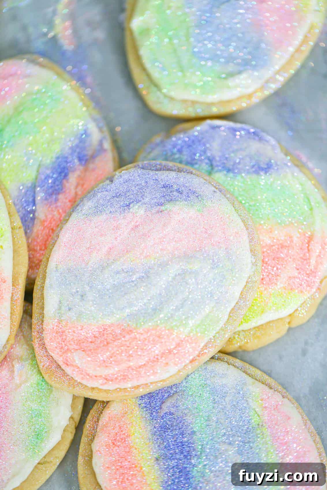 easy easter egg sugar cookies