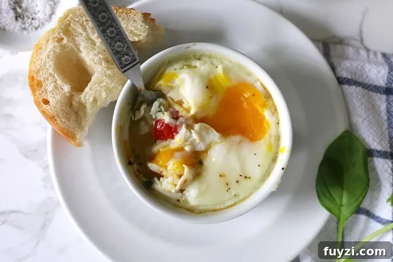 Bread for dipping in baked egg yolk