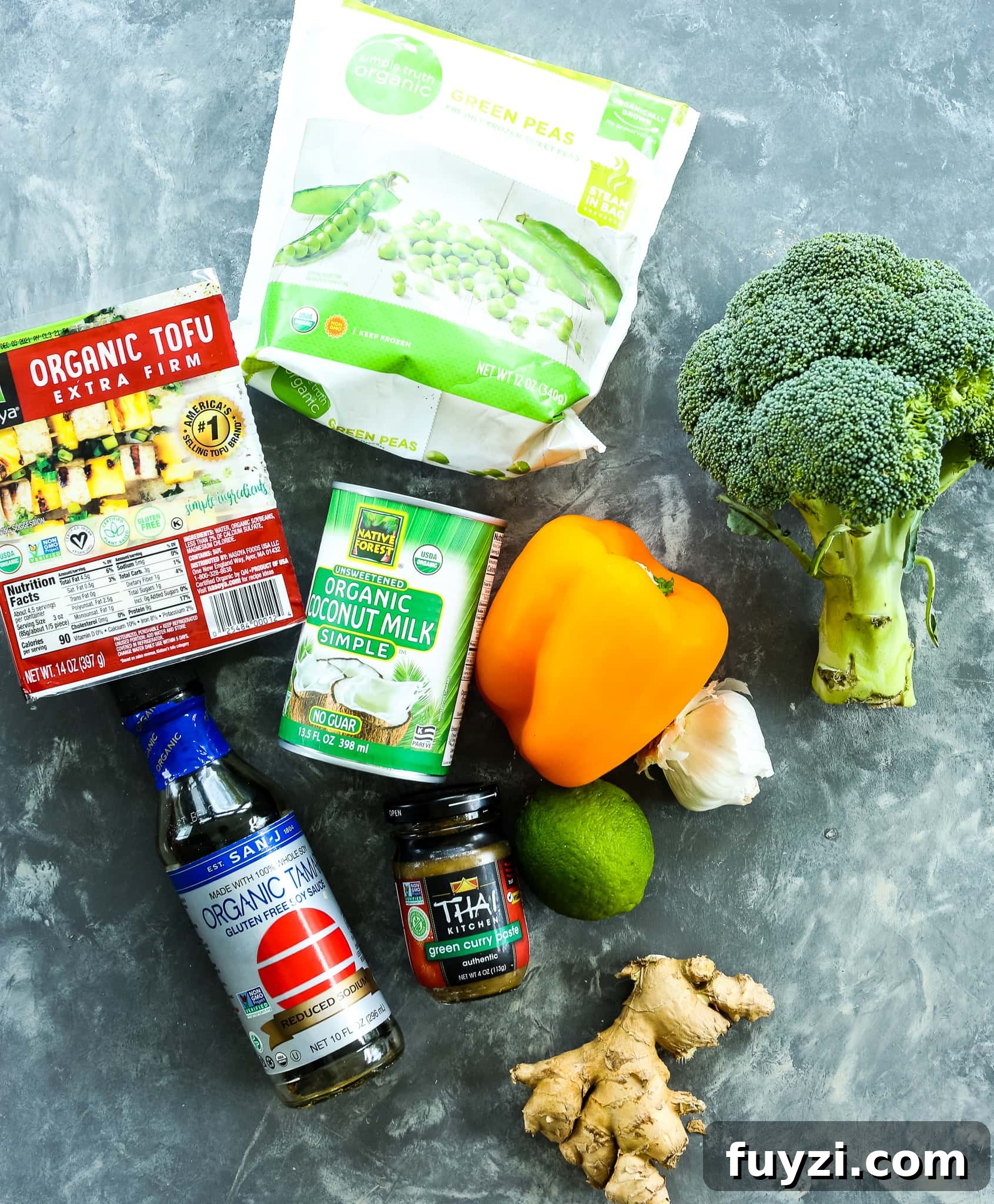 Thai Green Curry recipe ingredients