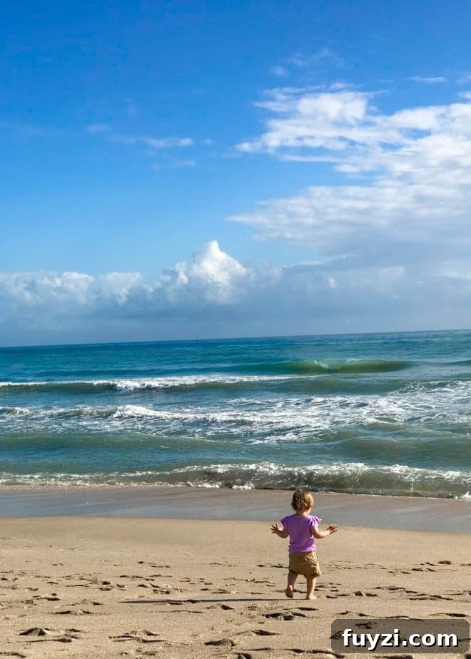 Orlando to Florida Beaches Road Trip Itinerary 12 Hutchinson Island beach view