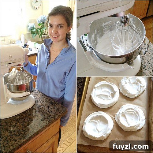 Making Pavlovas via Lizshealthytable.com