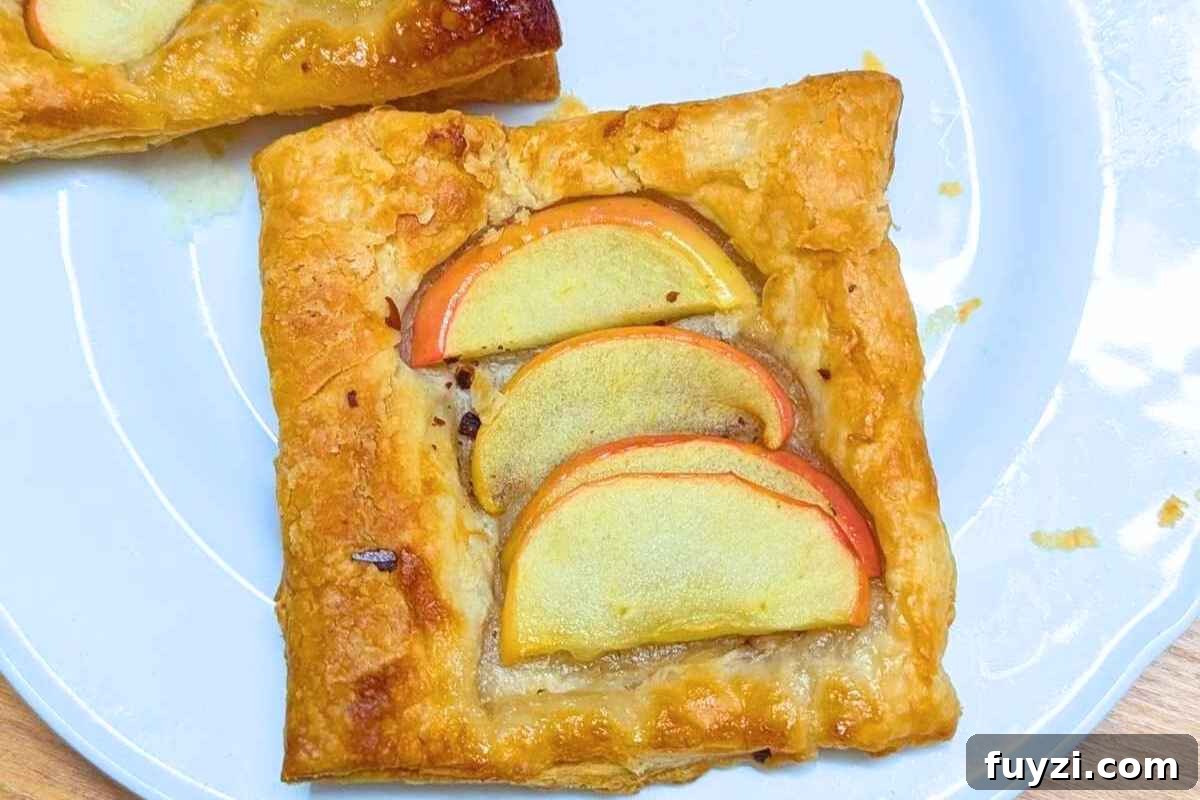 11 Irresistible Air Fryer Desserts to Make Tonight 10 Upside down apple tarts in a plate
