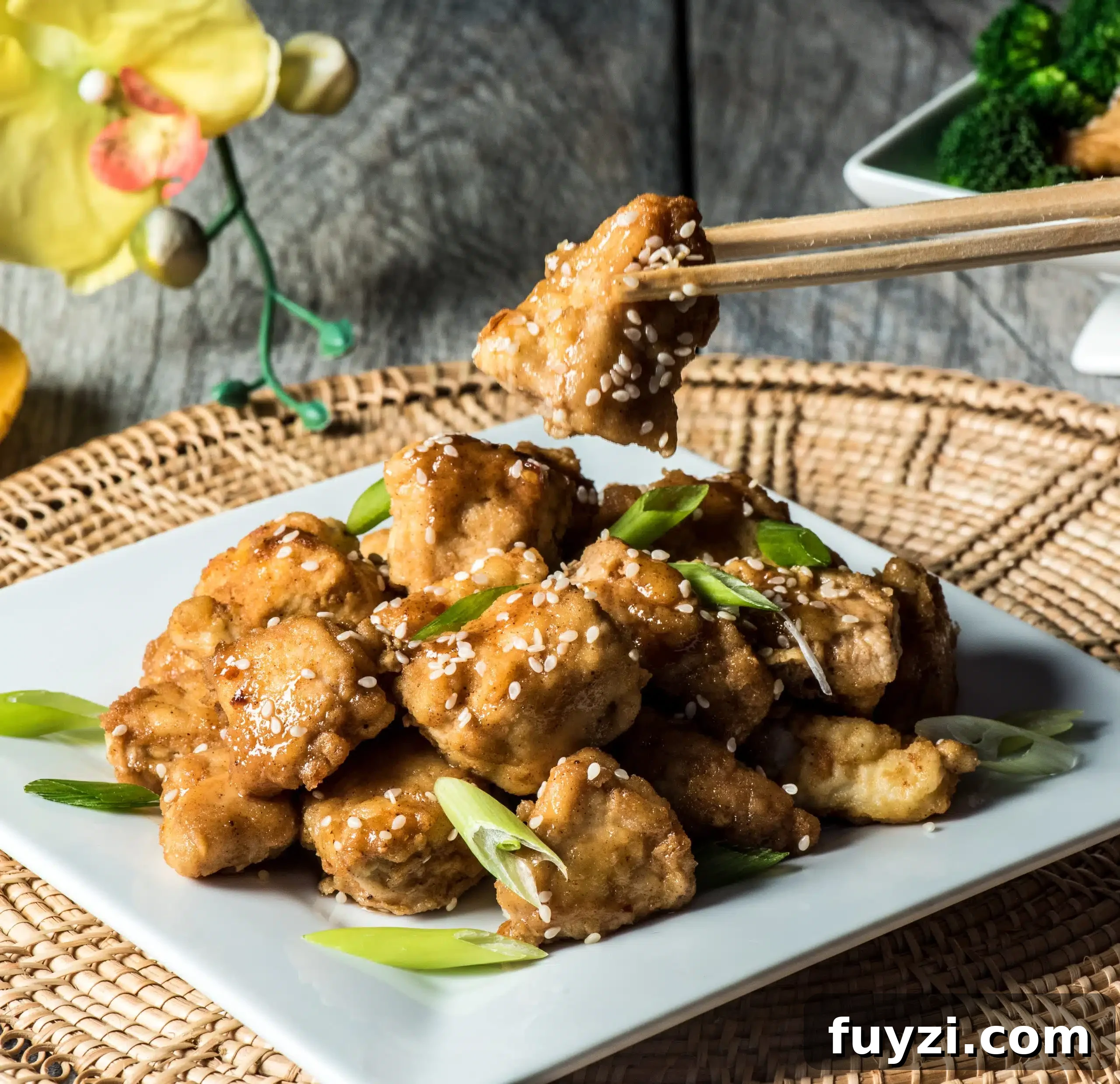 Crispy Restaurant-Style Sesame Chicken Recipe 2 Crunchy low carb sesame chicken