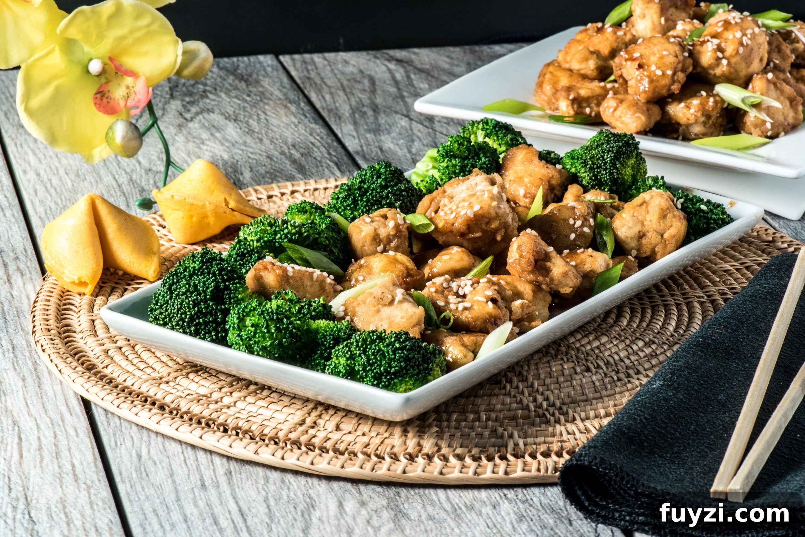 Crispy Restaurant-Style Sesame Chicken Recipe 4 Breading station