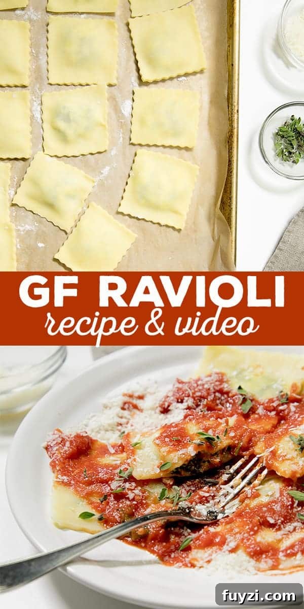 Homemade gluten free ravioli are way easier to make than you might think. And they freeze perfectly!