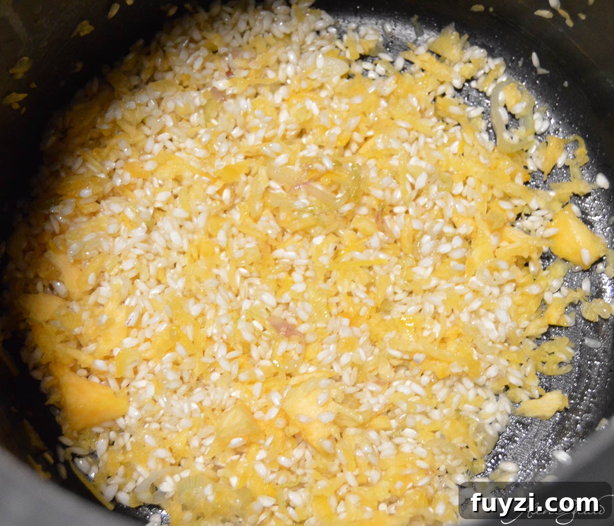 Risotto prep