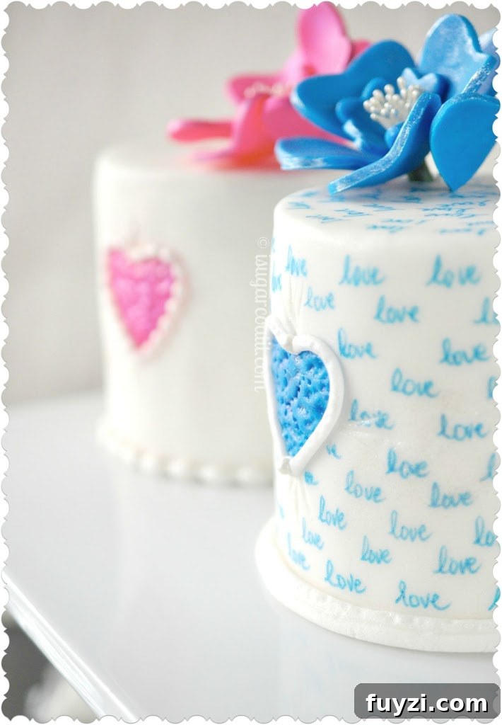 Red Velvet Mini Cakes Recipe and How I Met My Love (Abridged) 7 Red Velvet Love Note Mini Cakes & Heart Flowers