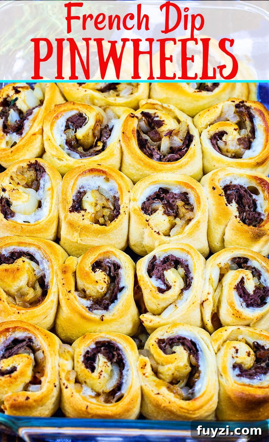 French Dip Pinwheels Recipe: Party Appetizer with Au Jus 6 img 32638 7
