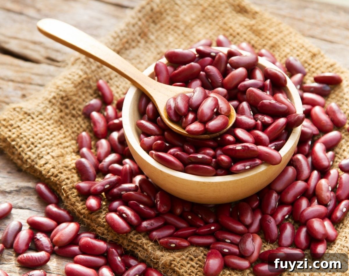 How to Thicken Chili Without Cornstarch or Flour 4 Bowl of kidney beans to thicken chili