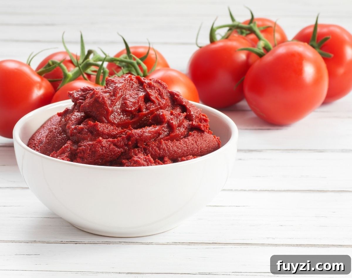 How to Thicken Chili Without Cornstarch or Flour 5 small bowl of tomato paste