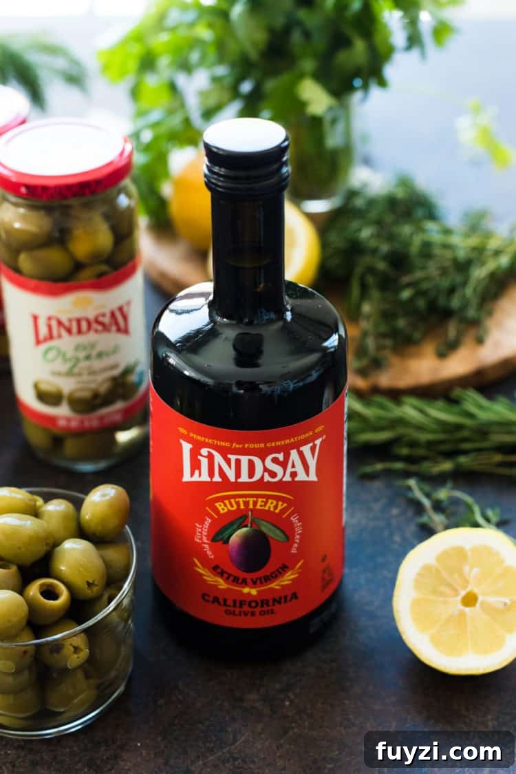 Instant Pot Fish Stew: Tomatoes, Olives and Capers 6 Lindsay Olives olive oil.