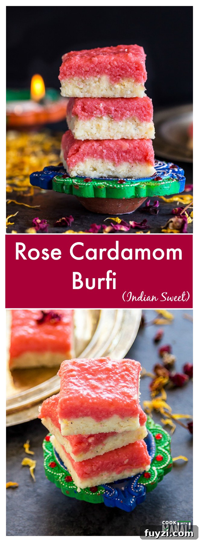 Homemade Rose and Cardamom Barfi Recipe 9 img 34153 9