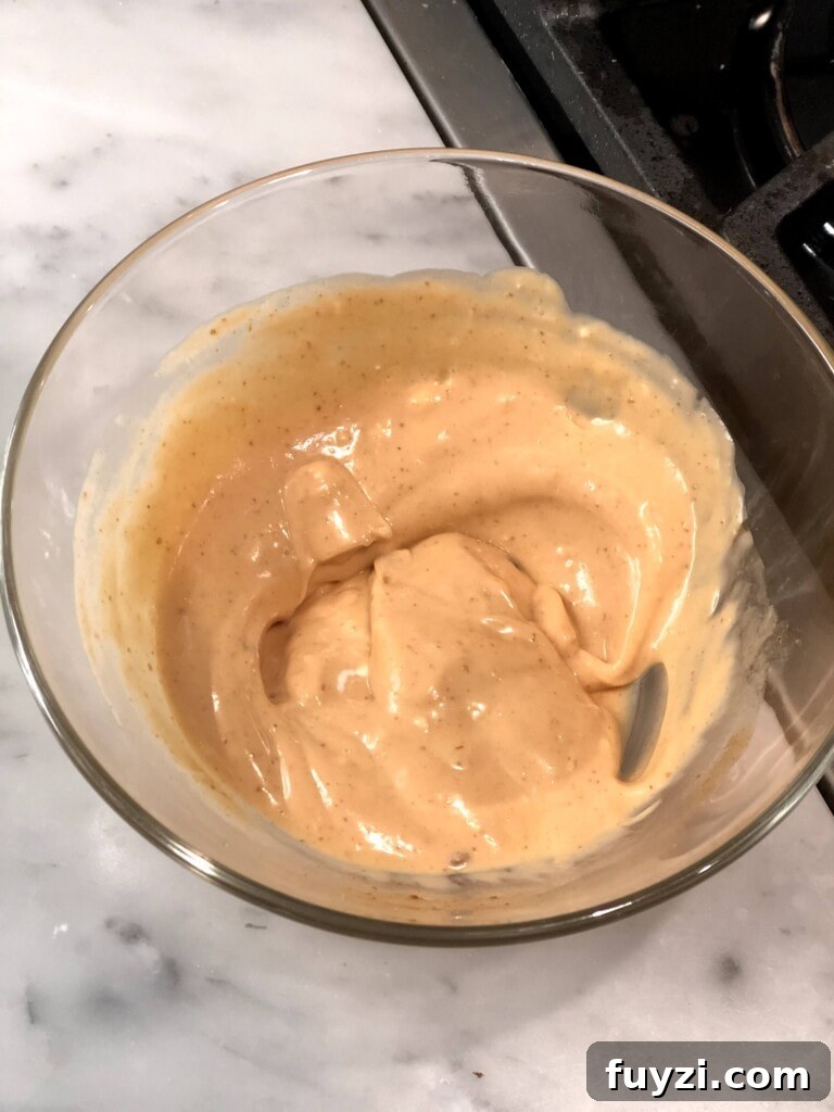 sauce closeup