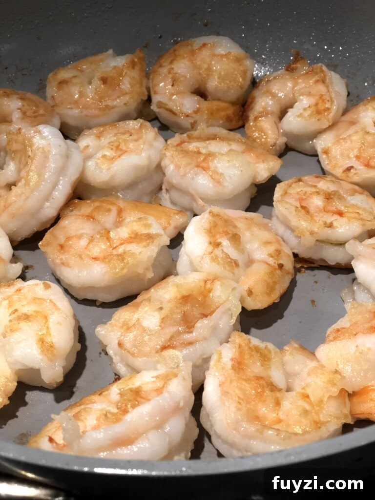 bang bang shrimp cooked