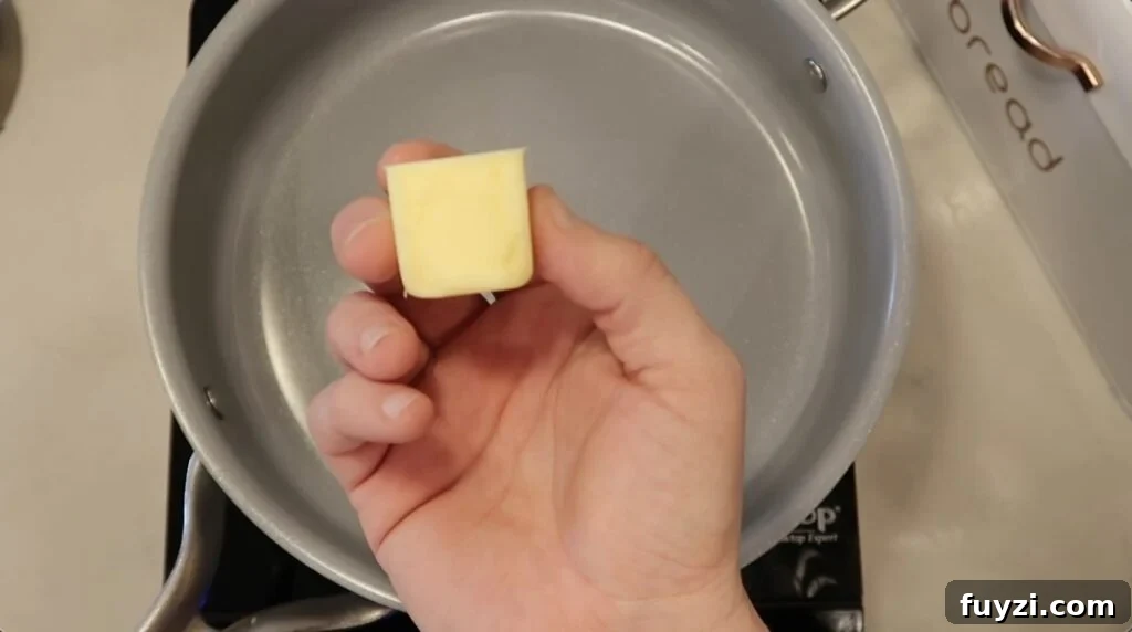 Silky Garlic Cream Sauce Recipe for Pasta and Chicken 3 Butter