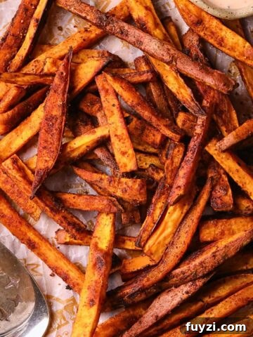 Cajun oven baked sweet potato fries
