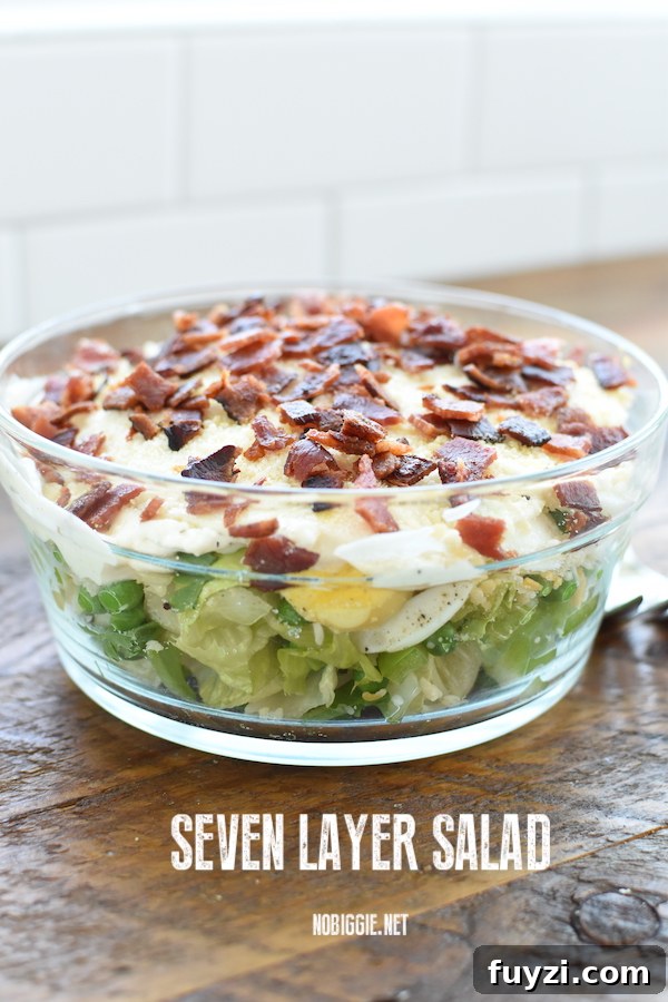Seven Layer Salad | NoBiggie.net