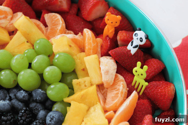 animal fruit picks in strawberries