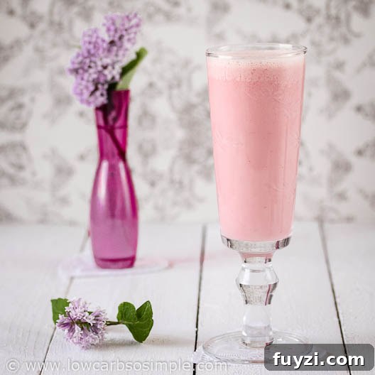 Raspberry Cantaloupe Lassi | Low-Carb, So Simple!