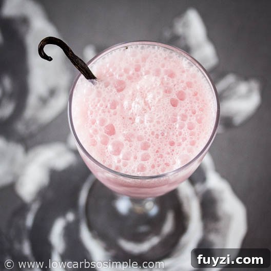 Raspberry Vanilla Lassi | Low-Carb, So Simple!