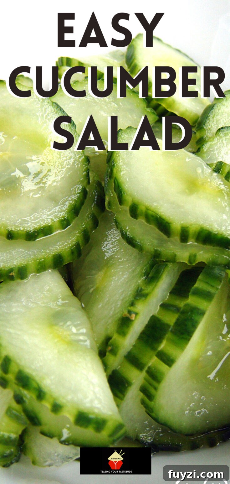 Cucumber salad image