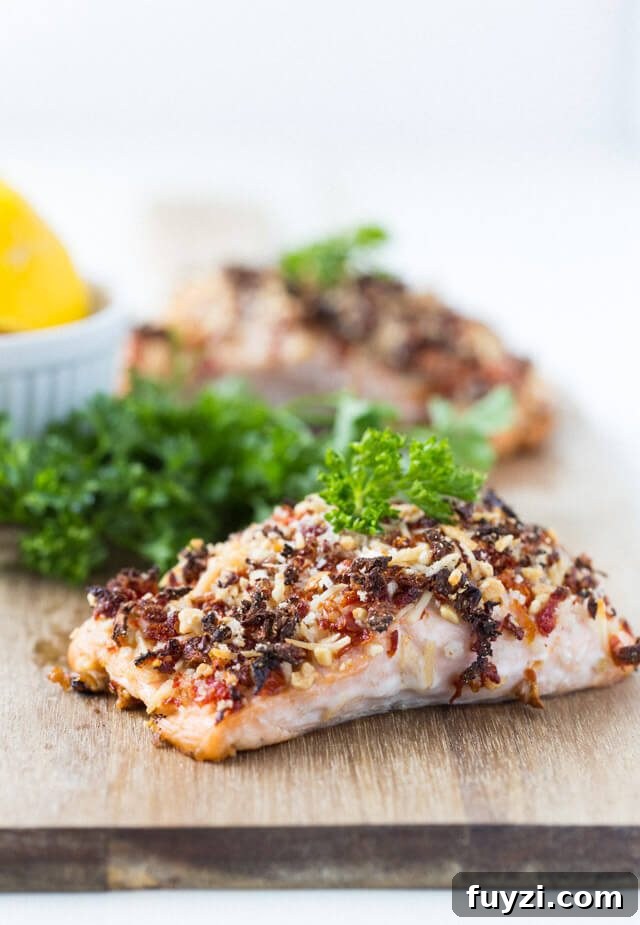 Sun-Dried Tomato Crusted Salmon Recipe 2 Sun-dried Tomato Crusted Salmon