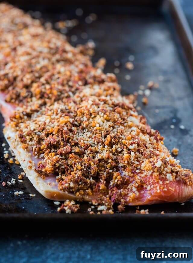 Sun-Dried Tomato Crusted Salmon Recipe 4 Sun-dried Tomato Crusted Salmon