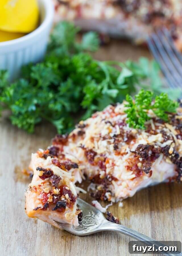Sun-Dried Tomato Crusted Salmon Recipe 7 Sun-dried Tomato Crusted Salmon