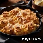 smoked apple cobbler