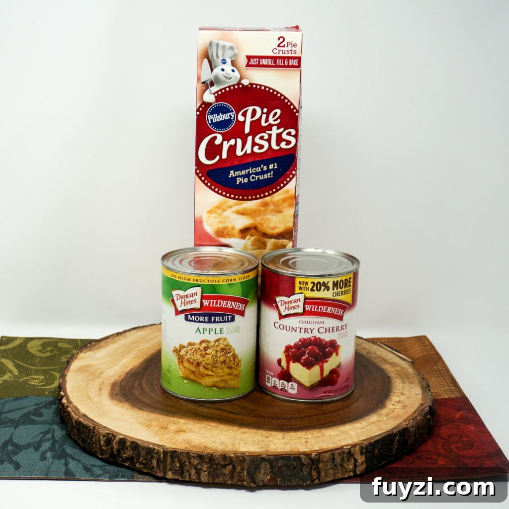 Ingredients for Air Fryer Fried Pies