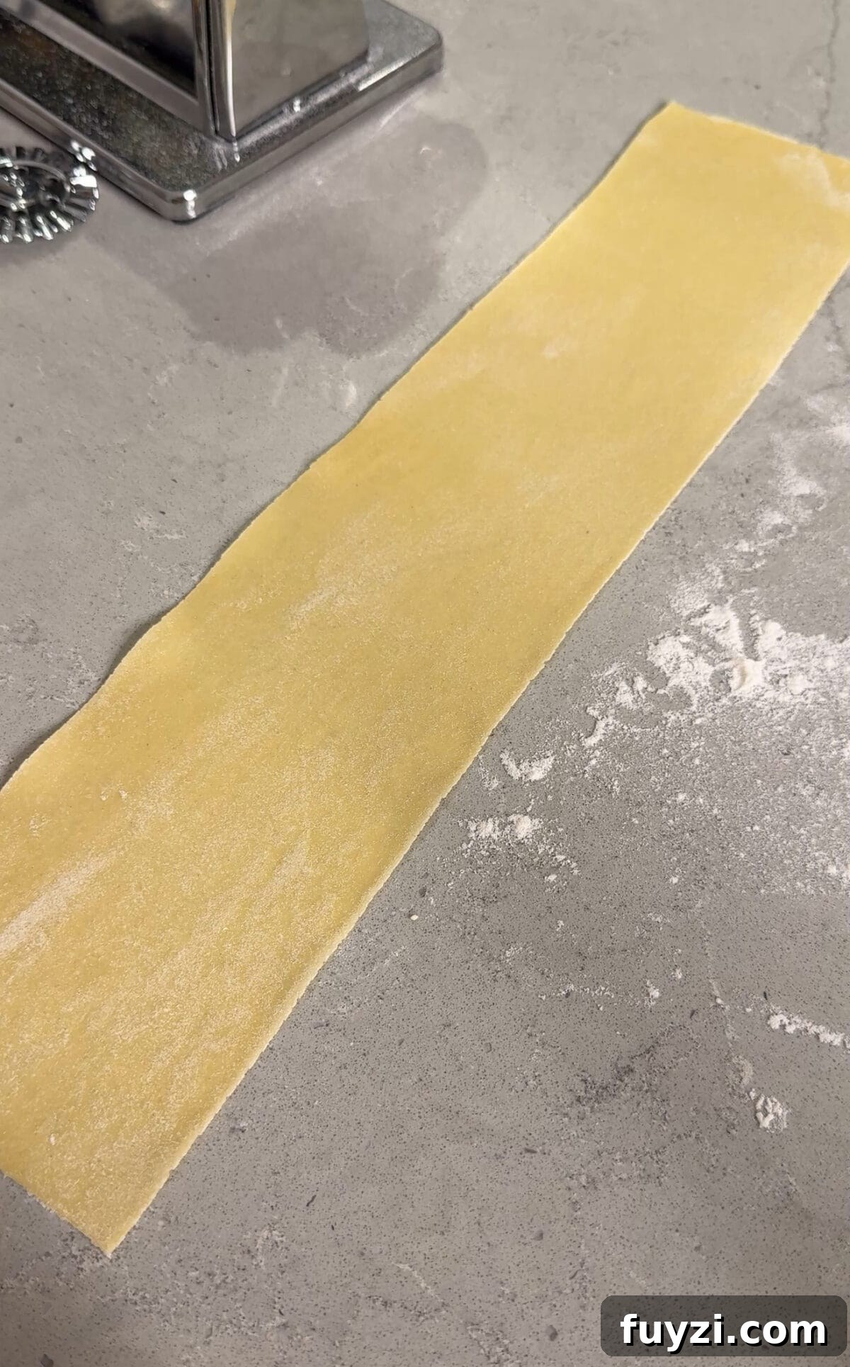 How to Make Fresh Pasta Dough at Home 3 Rolling out pasta dough by hand