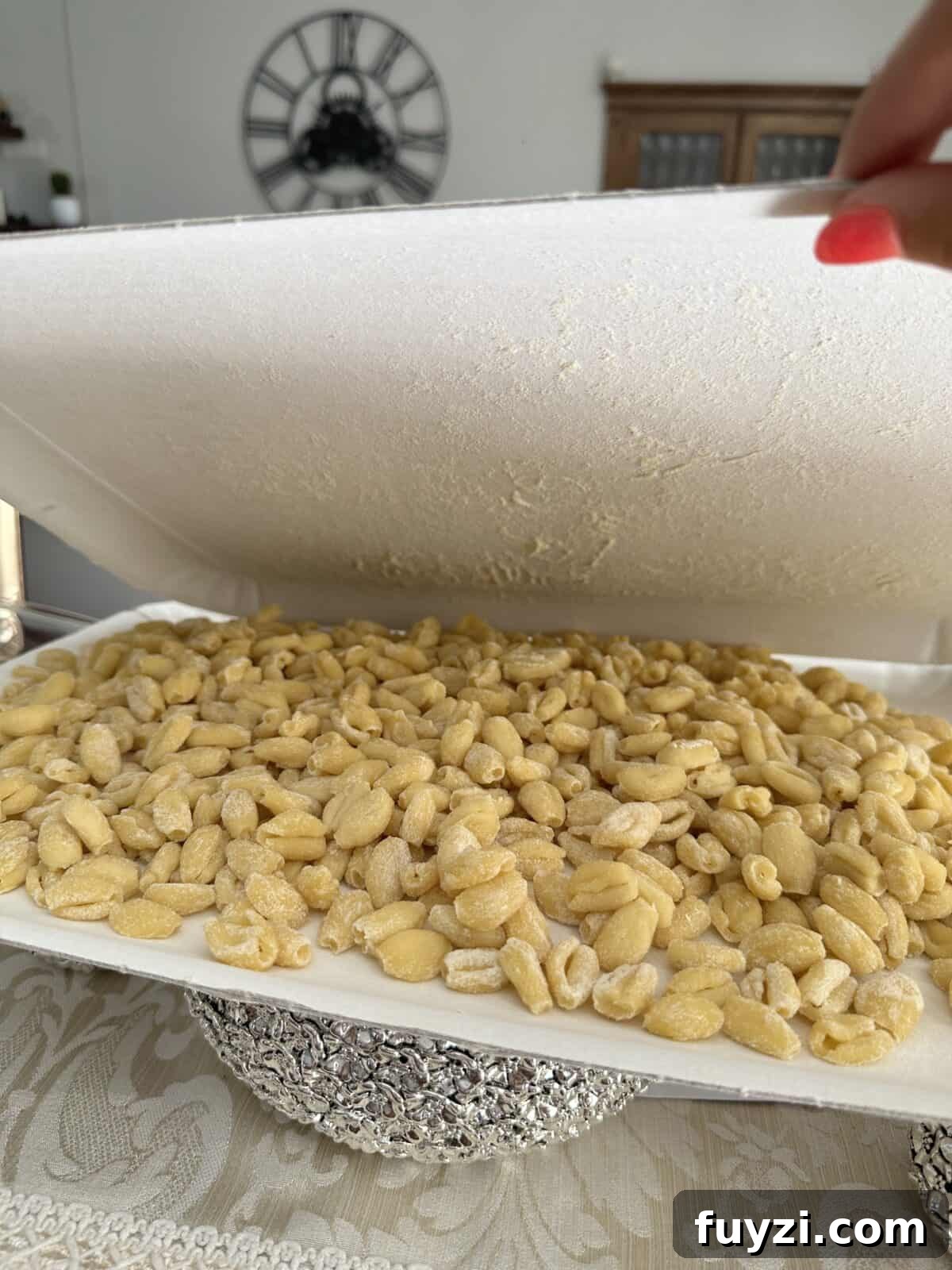 How to Make Fresh Pasta Dough at Home 4 Smooth pasta dough ball wrapped and resting