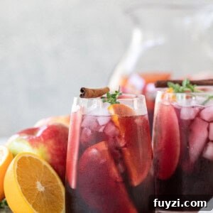 Spiced Autumn Apple and Pear Sangria Recipe 9 fall sangria with apple cider