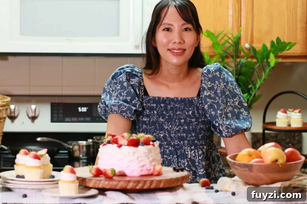 Aya Caliva, the pastry chef and owner of the website, Pastry Living