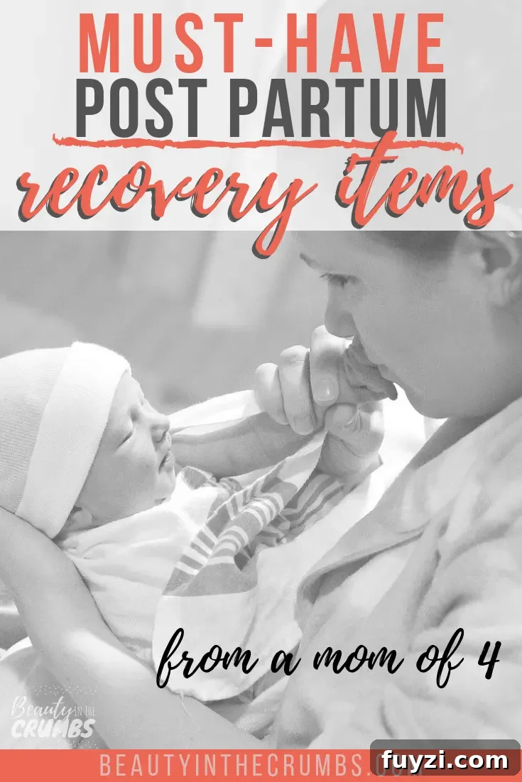 postpartum must have list