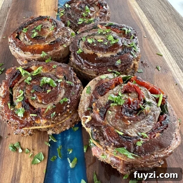 Steak pinwheel